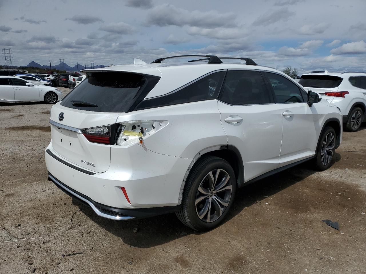 2022 Lexus RX VIN JTJHZKEA6N2024611 Copart auction photo, side / front end damage thumbnail 3