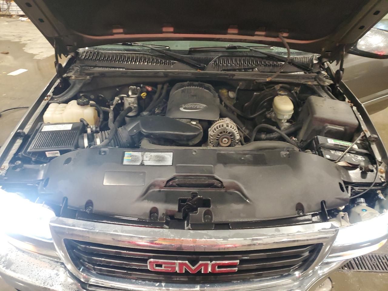 2007 GMC Sierra VIN 1GTEK19Z17Z115090 Copart auction photo, front end damage thumbnail 11