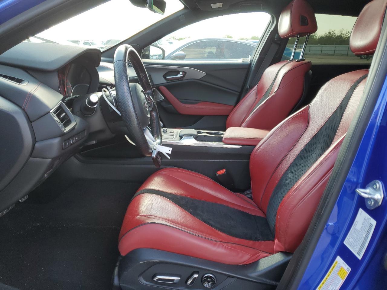 2022 Acura TLX VIN 19UUB5F58NA001590 Copart auction photo, rear end damage thumbnail 7