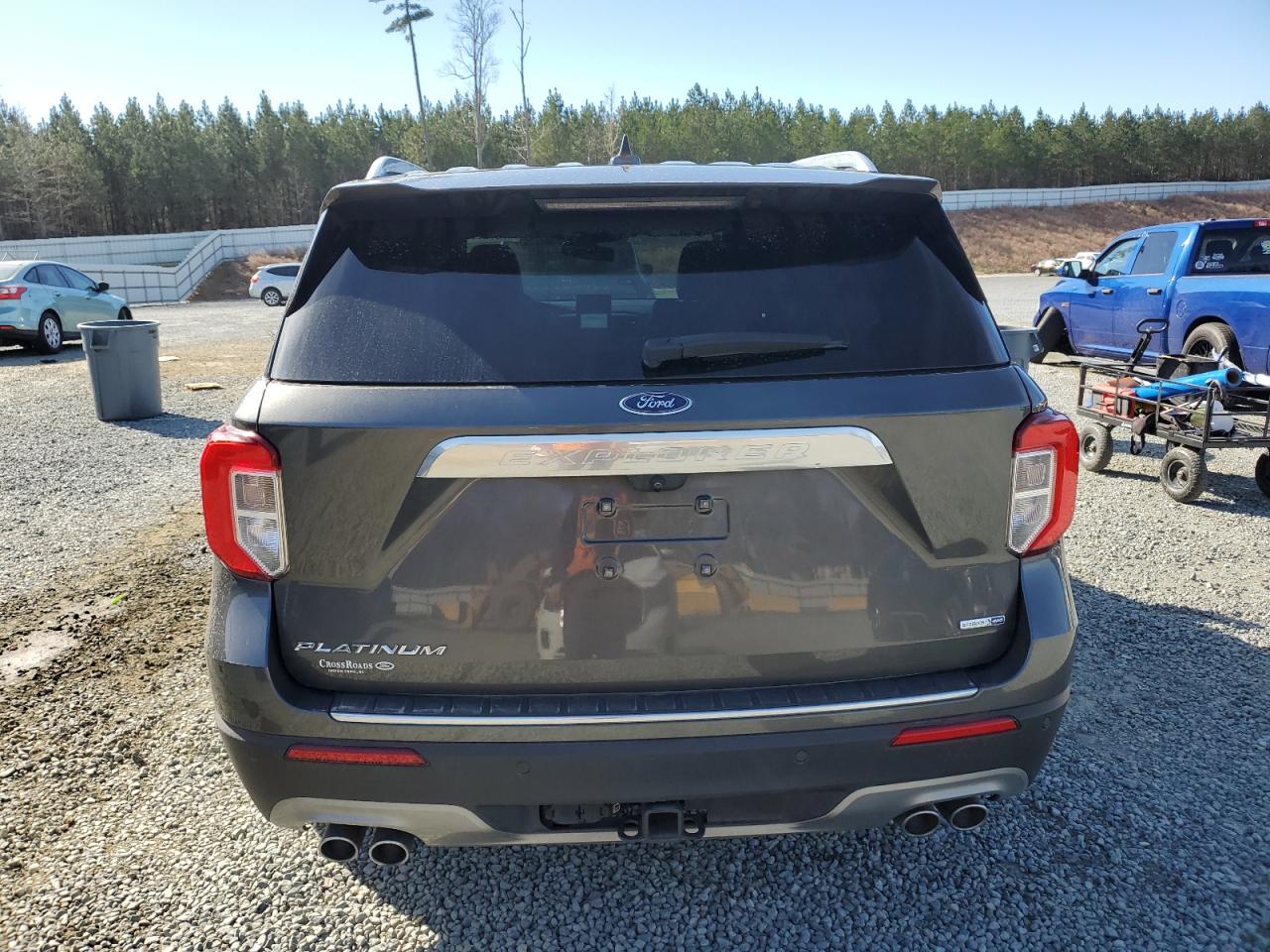 2020 Ford Explorer VIN 1FM5K8HC0LGB33667 Copart auction photo, front end damage thumbnail 6