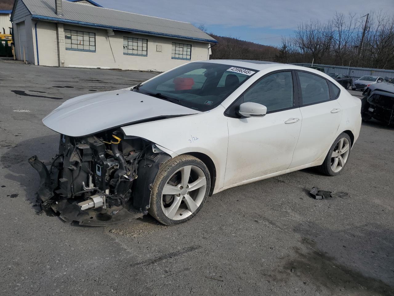 2014 Dodge Dart VIN 1C3CDFEB6ED802474
