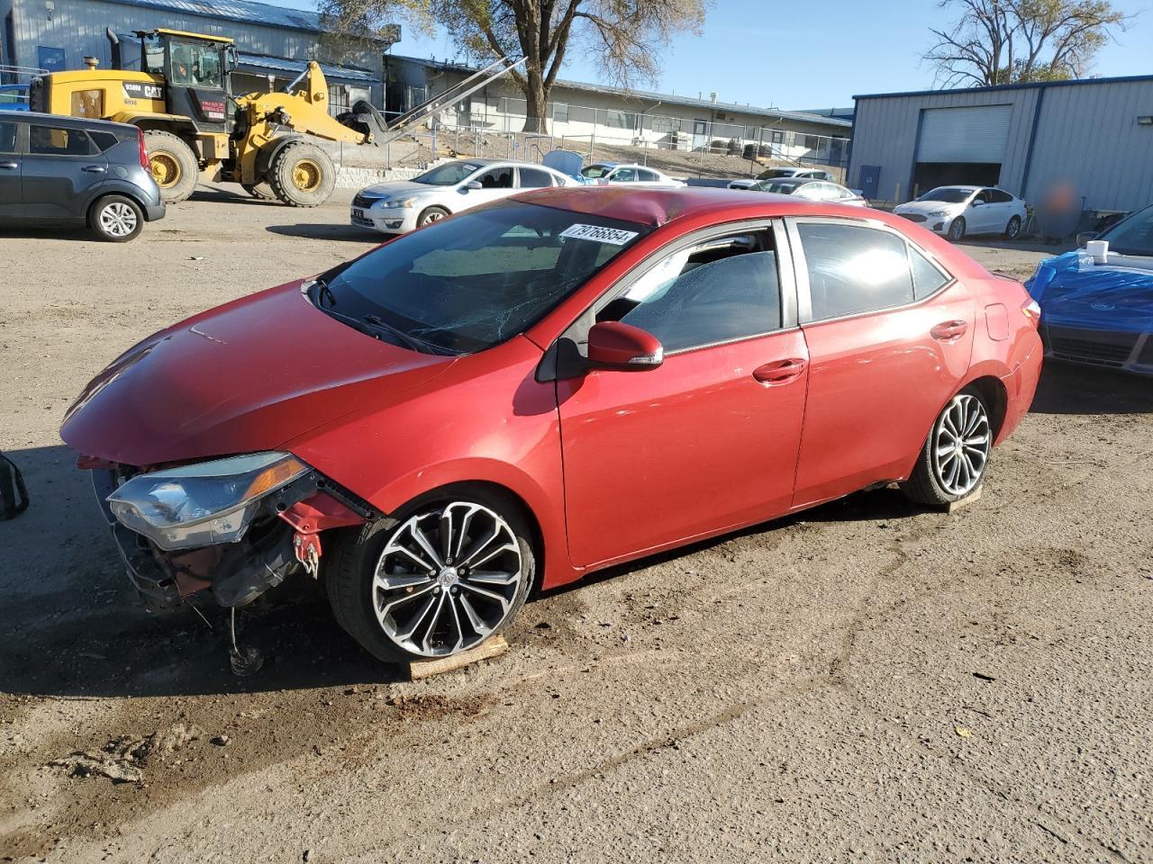2015 Toyota Corolla VIN 5YFBURHE8FP262722