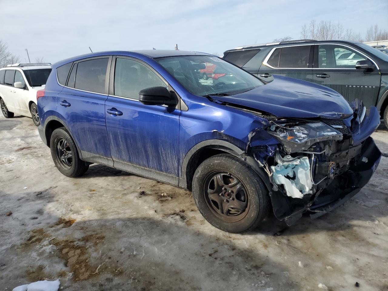 2014 Toyota RAV 4 VIN 2T3BFREV4EW138448 Copart auction photo, front end damage thumbnail 4