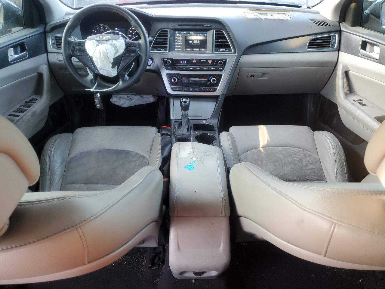 2016 Hyundai Sonata VIN 5NPE34AF0GH382485 Copart auction photo, front end damage thumbnail 8