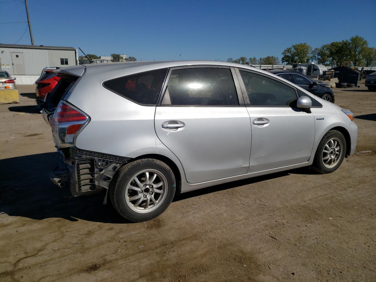 2016 Toyota Prius VIN JTDZN3EU6GJ041789 Copart auction photo, rear end damage thumbnail 3