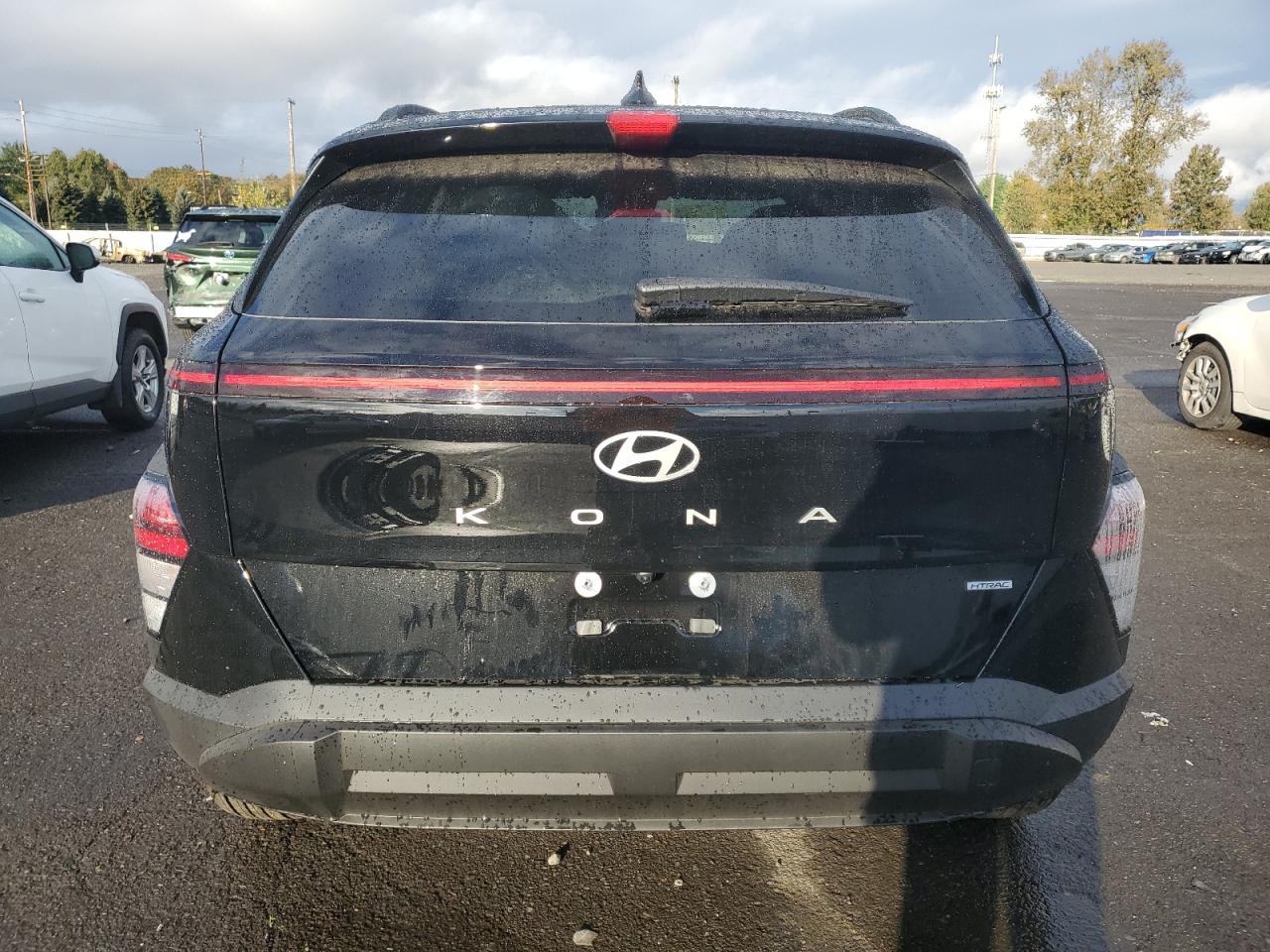 2024 Hyundai Kona VIN KM8HBCAB9RU146560 Copart auction photo, front end / side damage thumbnail 6