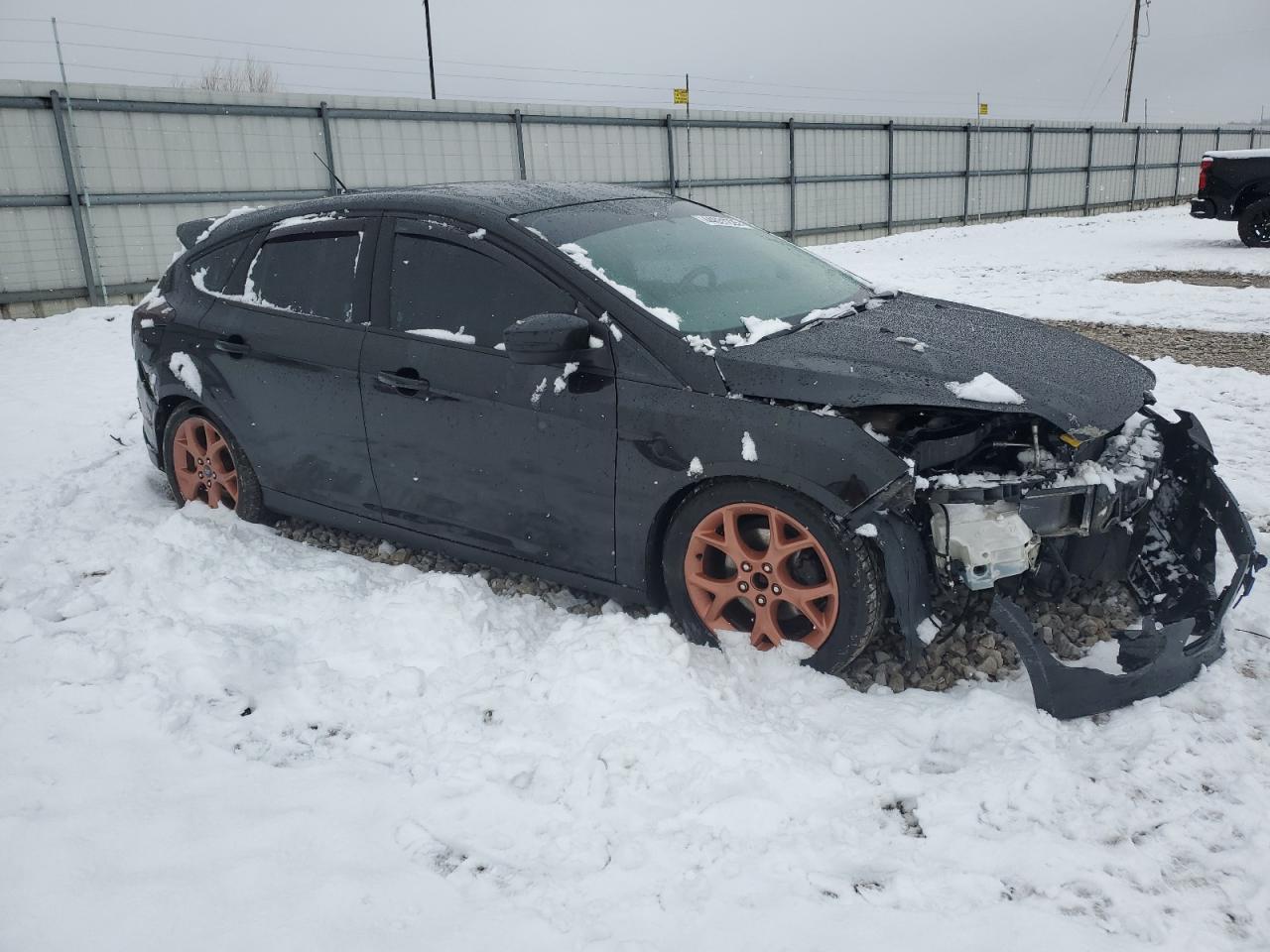 2013 Ford Focus VIN 1FADP3K26DL371266 Copart auction photo, front end damage thumbnail 4