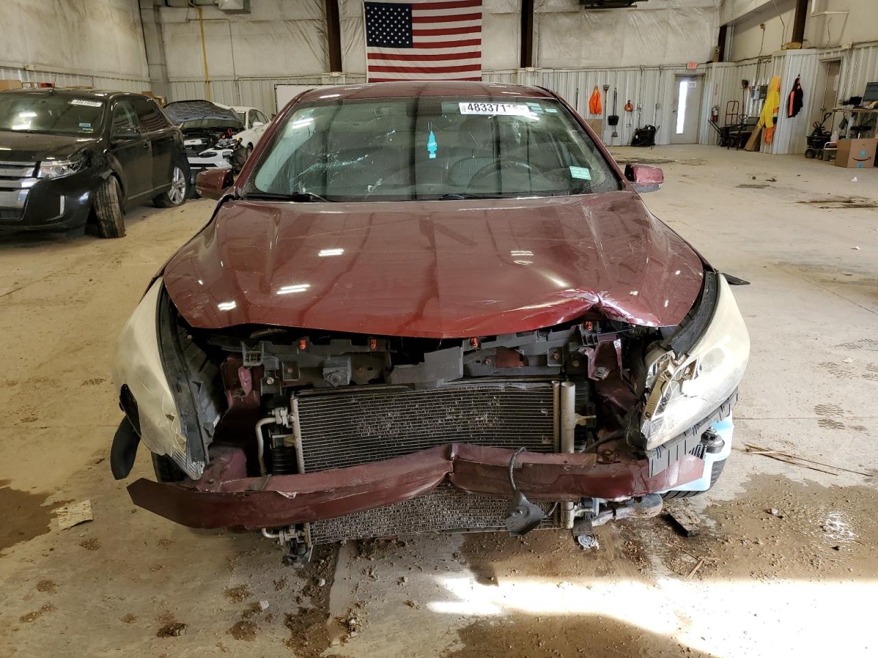 2014 Chevrolet Malibu VIN 1G11C5SL8EF247800 Copart auction photo, front end damage thumbnail 5