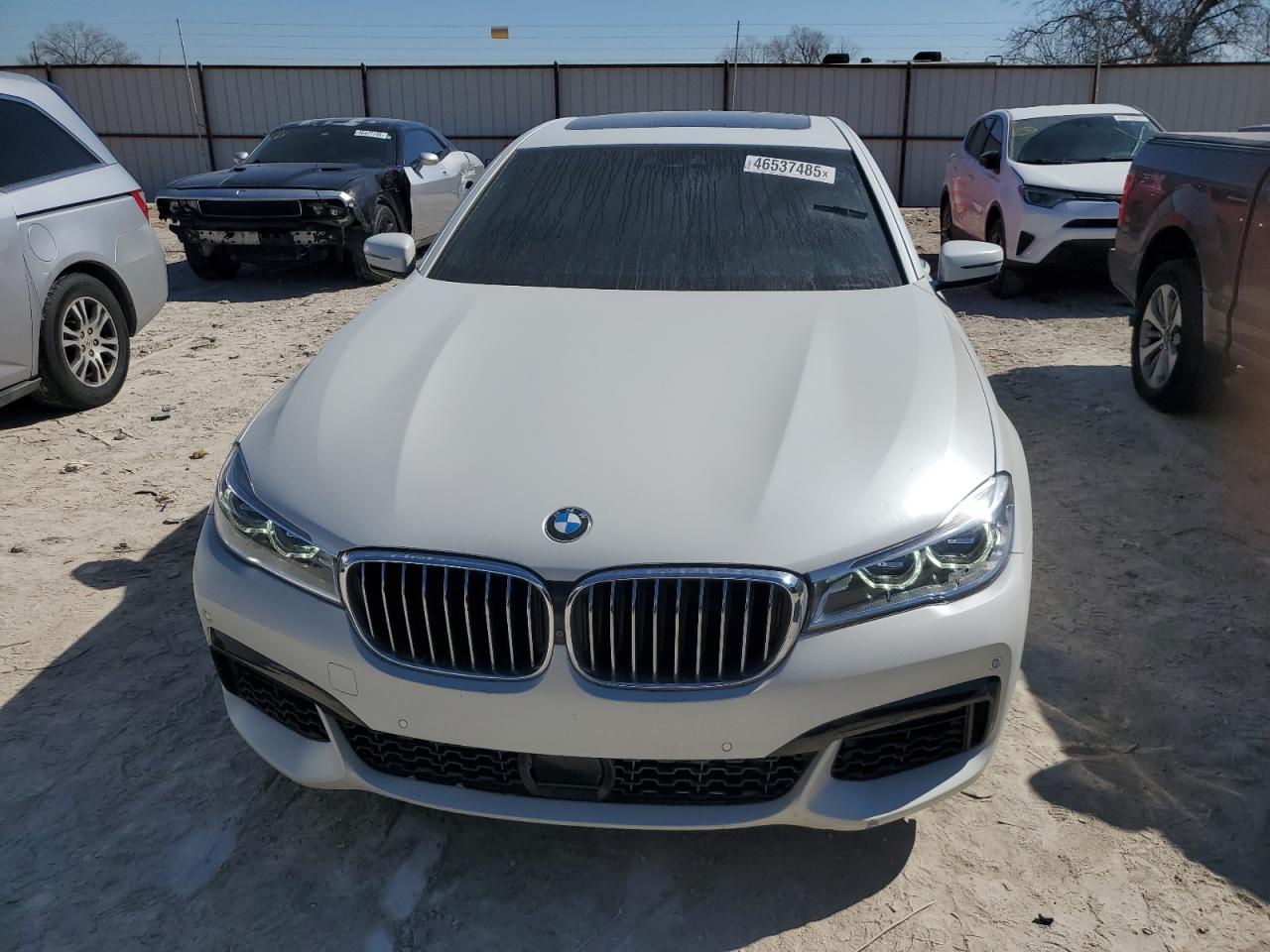 2019 BMW 7er VIN WBA7F0C5XKGM25348 Copart auction photo, undercarriage damage thumbnail 5