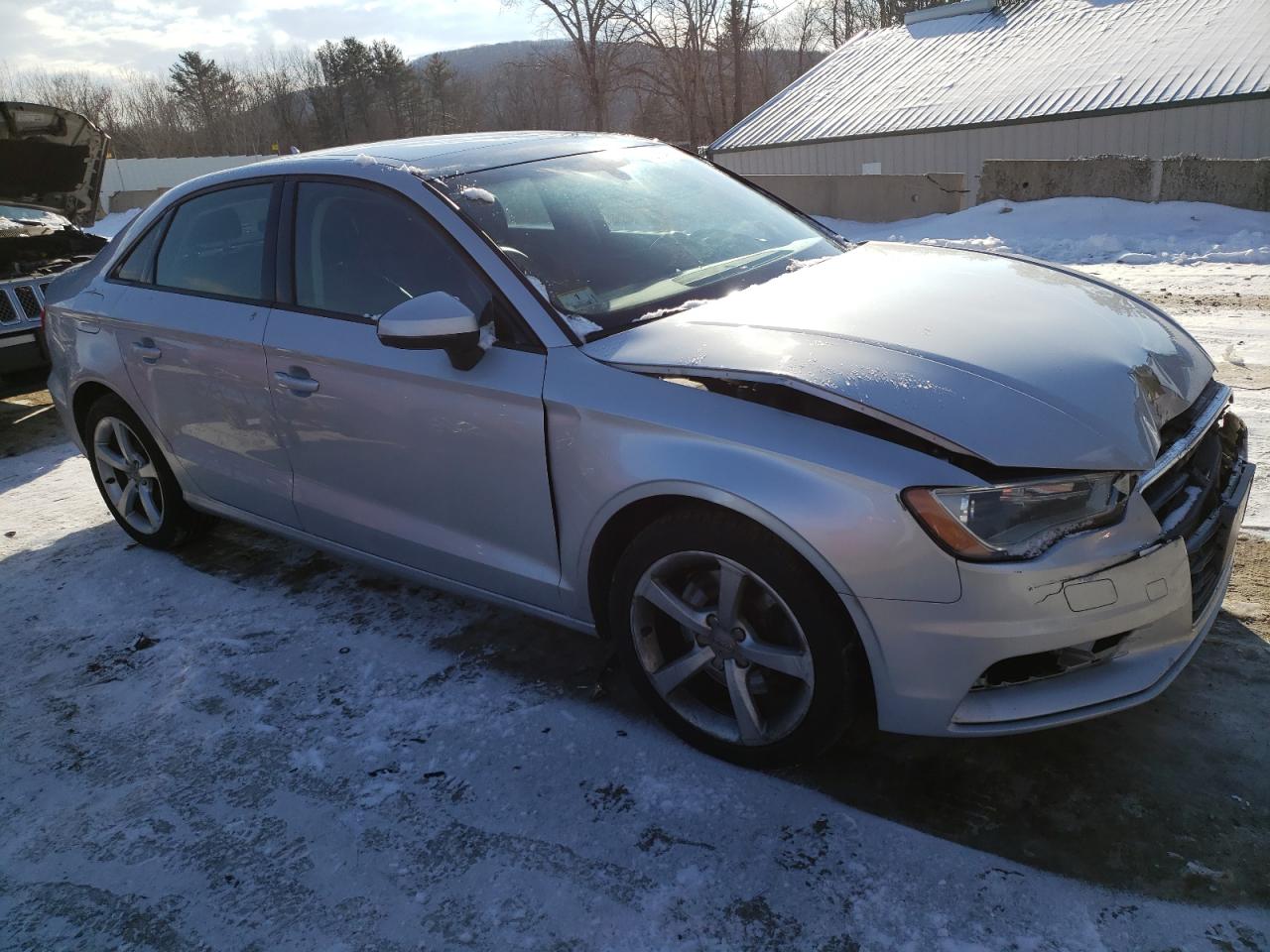 2015 Audi A3 VIN WAUBFGFF6F1009555 Copart auction photo, front end / minor dent/scratches damage thumbnail 4