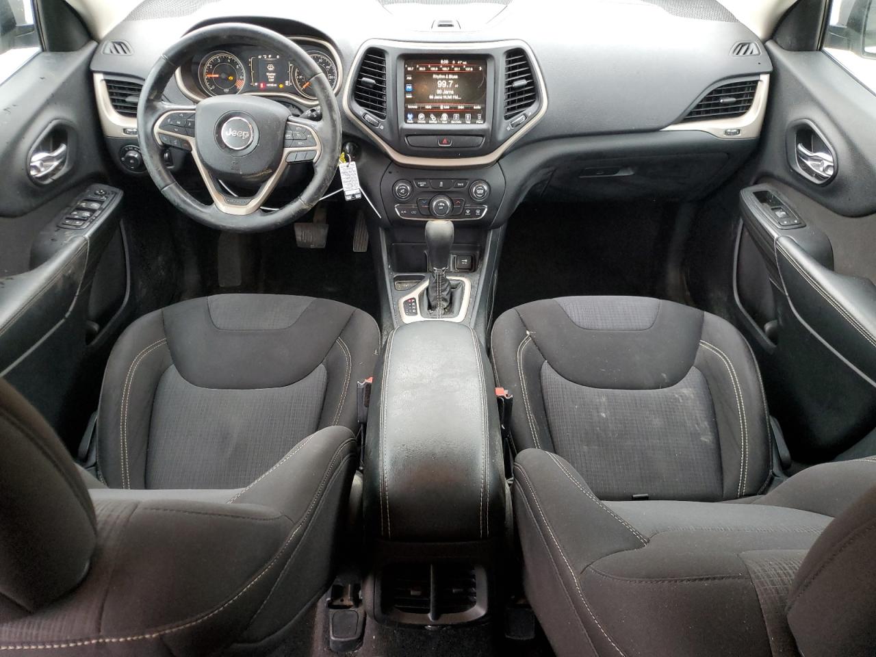 2015 Jeep Grand Cherokee VIN 1C4PJLCBXFW766141 Copart auction photo, front end damage thumbnail 8