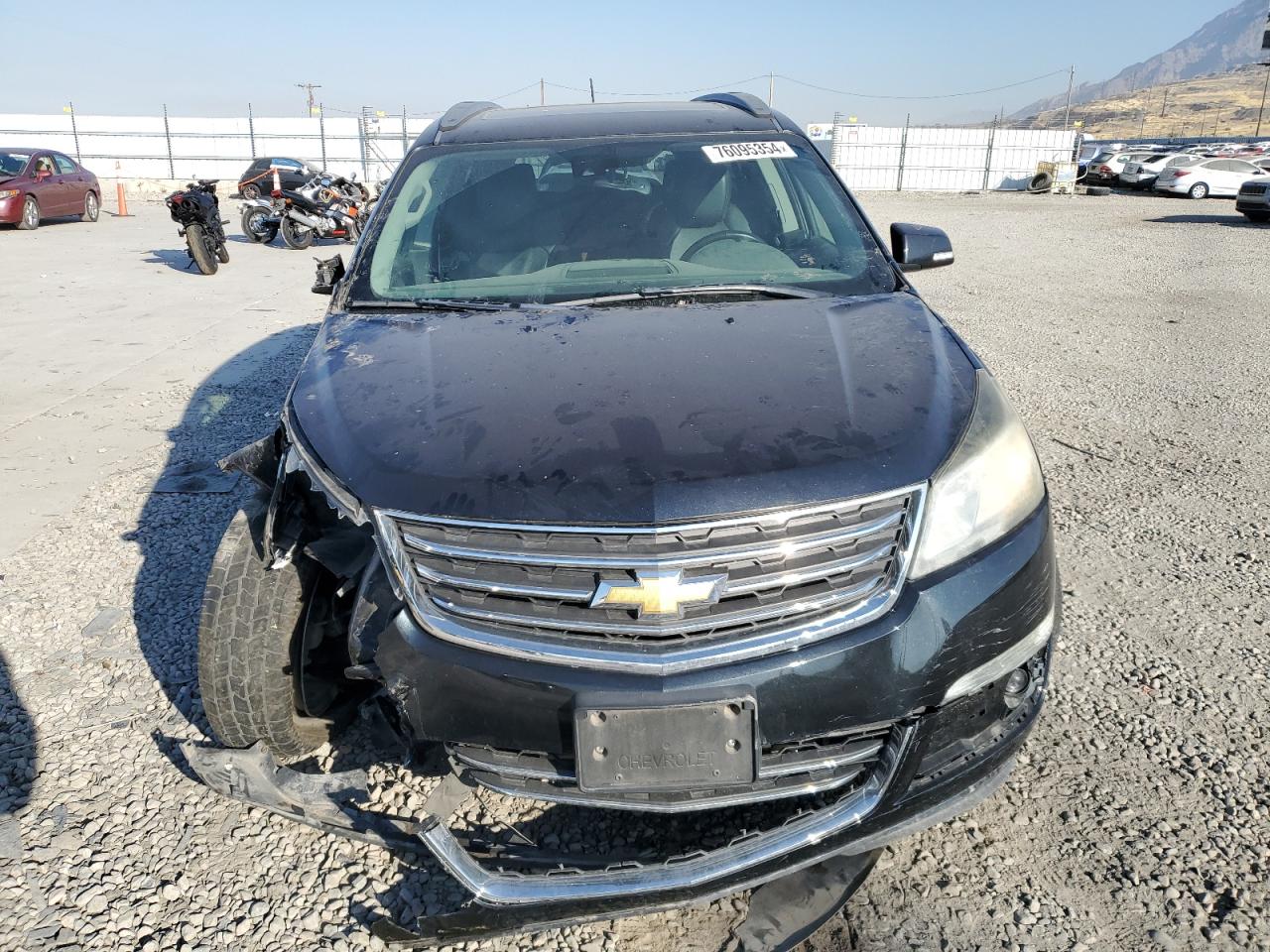 2015 Chevrolet Traverse VIN 1GNKVJKD0FJ101890 Copart auction photo, front end damage thumbnail 5