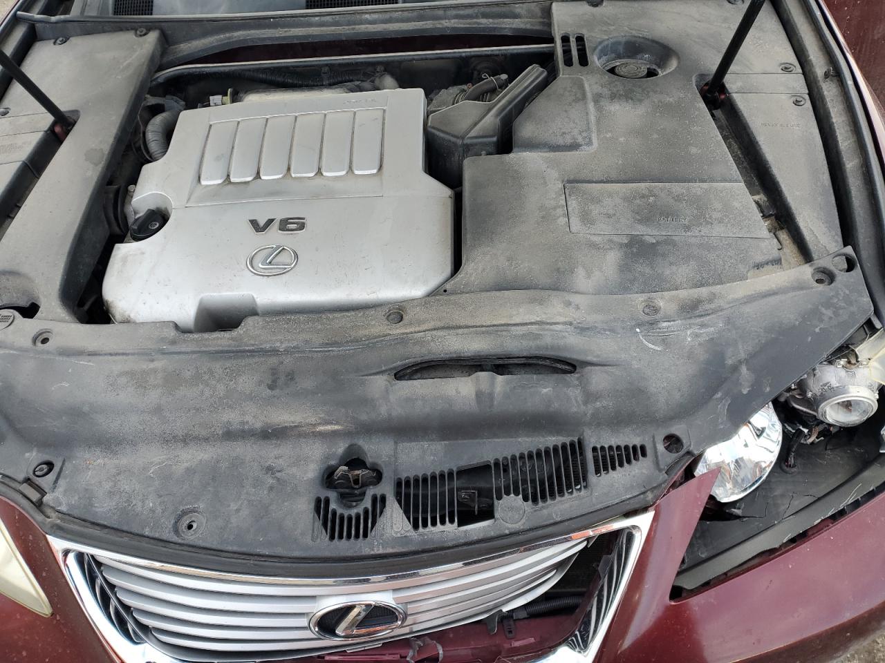 2007 Lexus ES VIN JTHBJ46G872124659 Copart auction photo, front end damage thumbnail 11