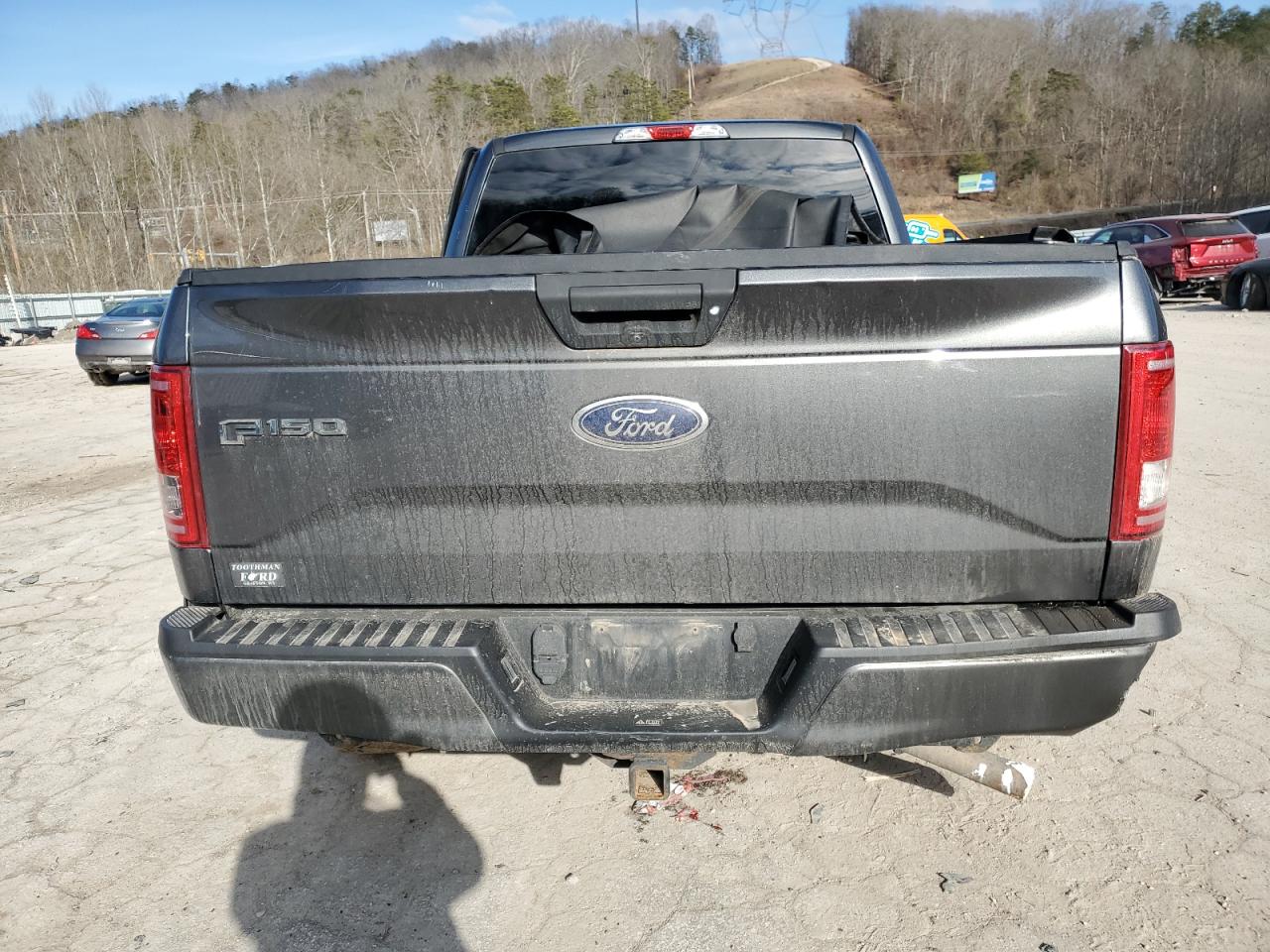 2017 Ford F-150 VIN 1FTEX1EP4HFA17888 Copart auction photo, rollover damage thumbnail 10