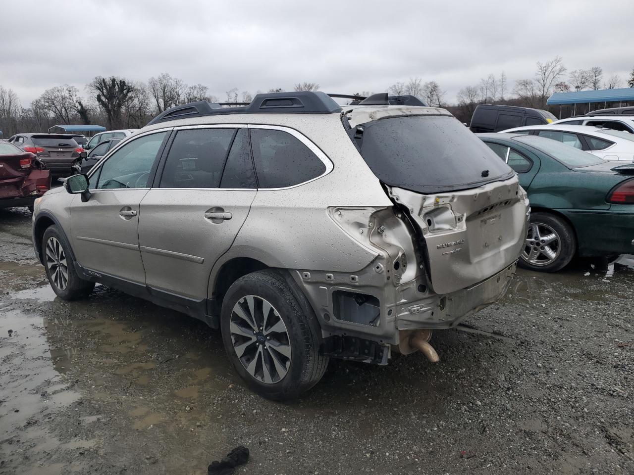 2017 Subaru Outback VIN 4S4BSANC4H3287182 Copart auction photo, rear end damage thumbnail 2