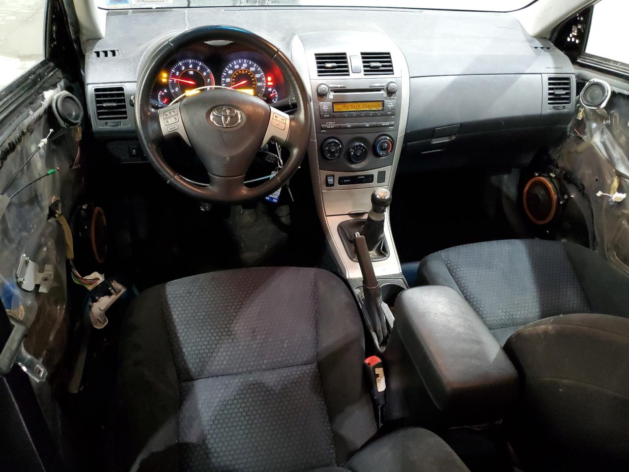 2009 Toyota Corolla VIN 2T1BE40E89C025423 Copart auction photo, front end damage thumbnail 8