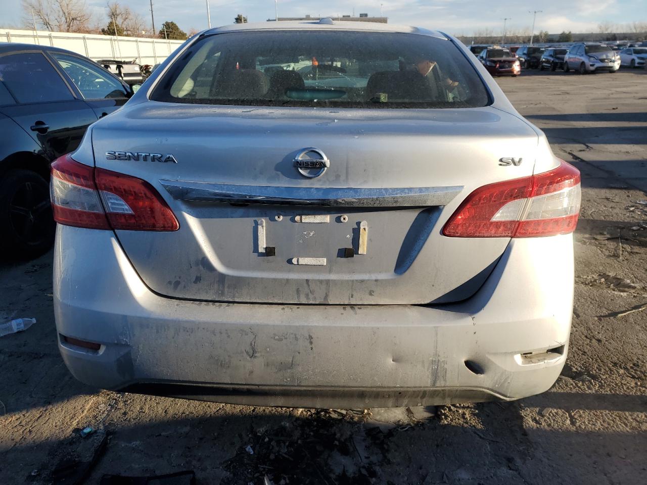 2015 Nissan Sentra VIN 3N1AB7AP9FY240460 Copart auction photo, front end / minor dent/scratches damage thumbnail 6