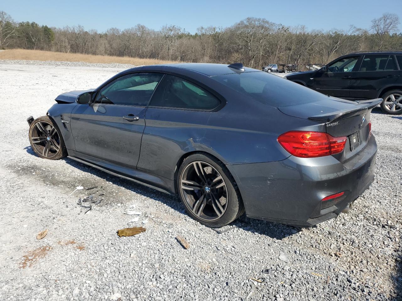 2015 BMW M4 VIN WBS3R9C54FK330311 Copart auction photo, front end damage thumbnail 2