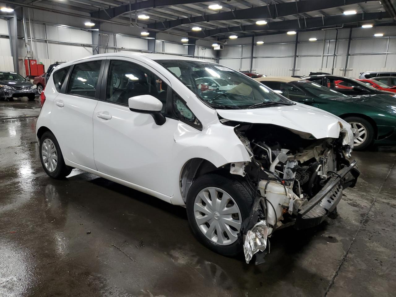 2016 Nissan Versa VIN 3N1CE2CP8GL362628 Copart auction photo, front end damage thumbnail 4