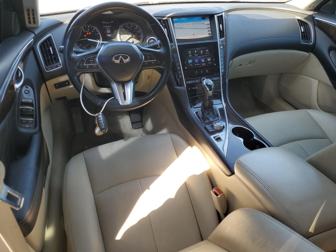 2018 Infiniti Q50 VIN JN1EV7AP5JM362608 Copart auction photo, rear end / minor dent/scratches damage thumbnail 8