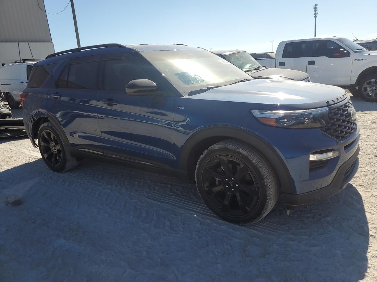 2022 Ford Explorer VIN 1FMSK7KH8NGB84628 Copart auction photo, rear end damage thumbnail 4