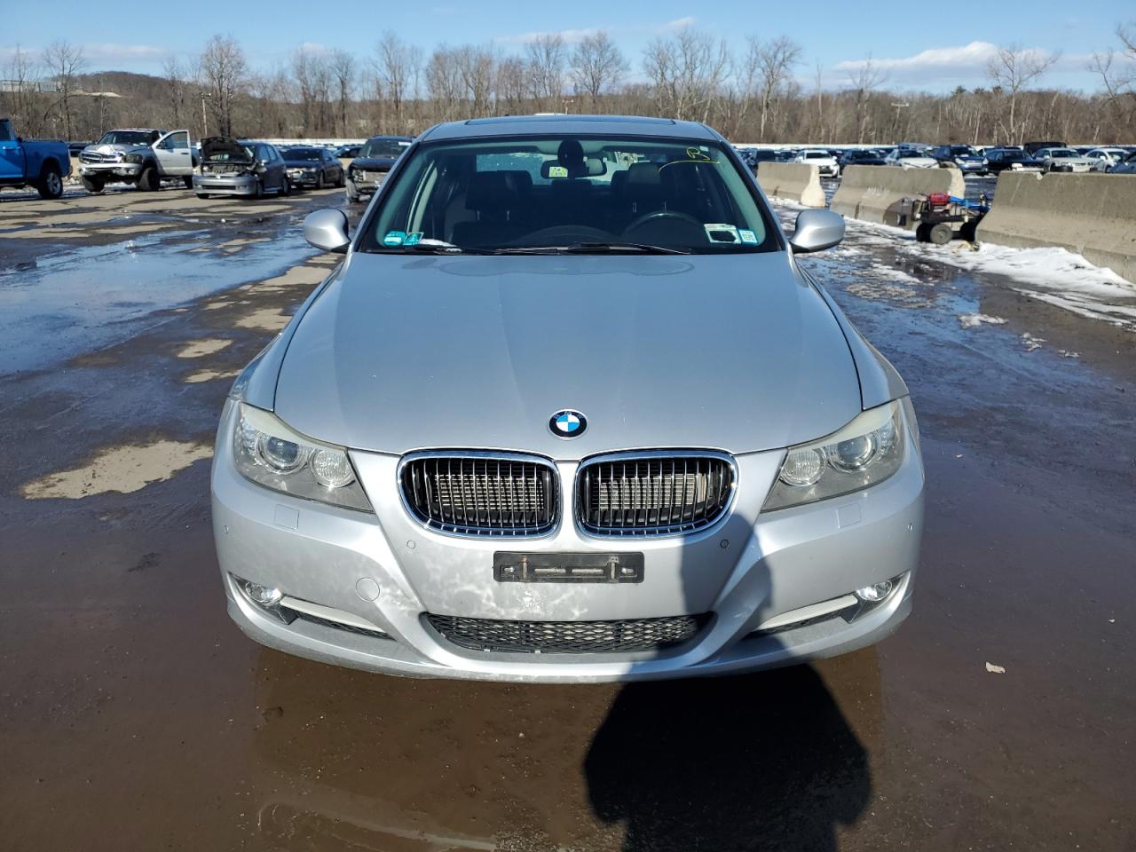 2011 BMW 3er VIN WBAPM5C5XBE758759 Copart auction photo, side / rear end damage thumbnail 5