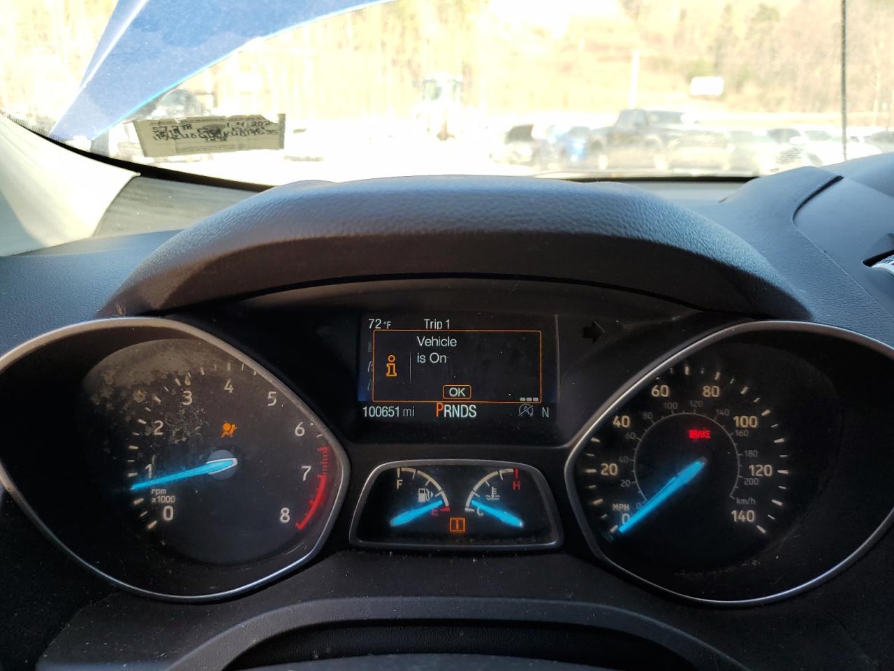 2019 Ford Escape VIN 1FMCU0GD9KUB19635 Copart auction photo, front end / side damage thumbnail 9