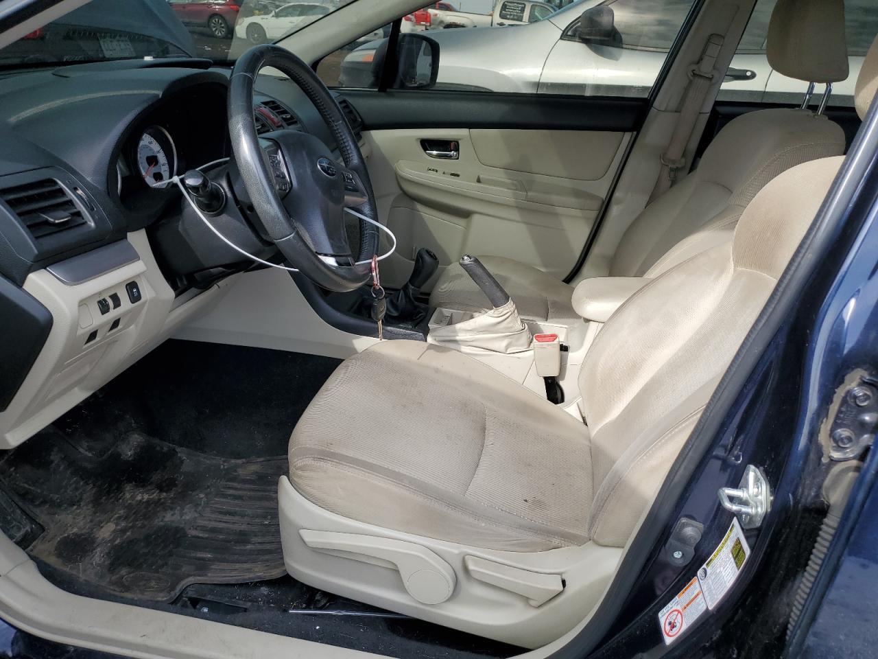 2014 Subaru Impreza VIN JF1GPAL61EG297672 Copart auction photo, front end / rear end damage thumbnail 7