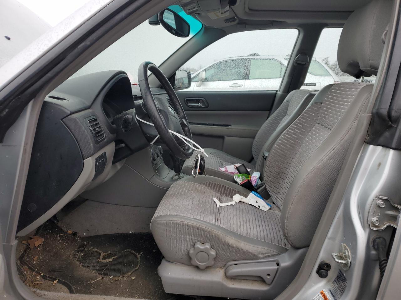 2003 Subaru Forester VIN JF1SG65673H768221 Copart auction photo, front end / top/roof damage thumbnail 7