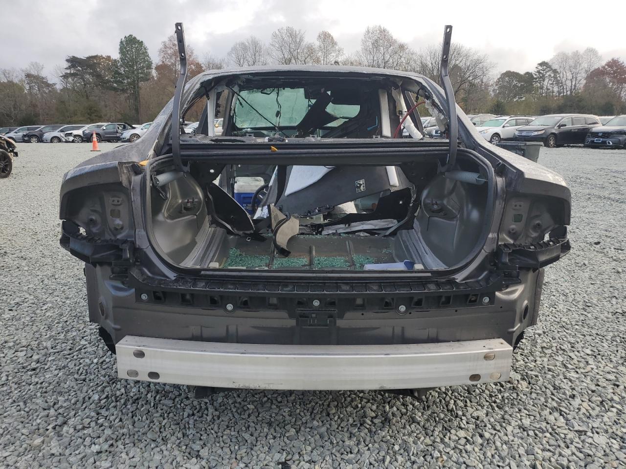 2021 Dodge Charger VIN 2C3CDXGJ1MH539855 Copart auction photo, vandalism / stripped damage thumbnail 6