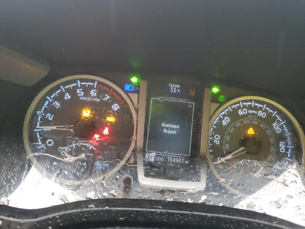 2019 Toyota Tacoma VIN 5TFCZ5AN1KX180562 Copart auction photo, front end / all over damage thumbnail 9
