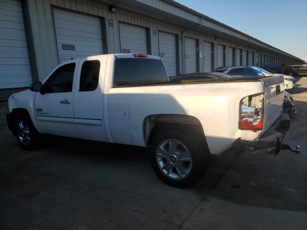 2012 Chevrolet Silverado VIN 1GCRCSE03CZ145018 Copart auction photo, rear end / front end damage thumbnail 2