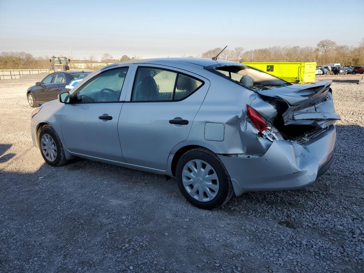 2018 Nissan Versa VIN 3N1CN7AP8JL834723 Copart auction photo, rear end damage thumbnail 2