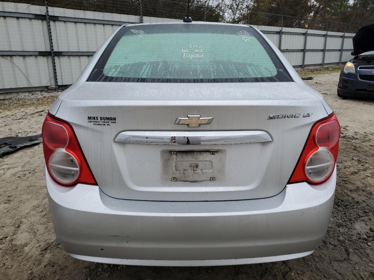 2015 Chevrolet Sonic VIN 1G1JC5SH8F4220752 Copart auction photo, mechanical / front end damage thumbnail 6