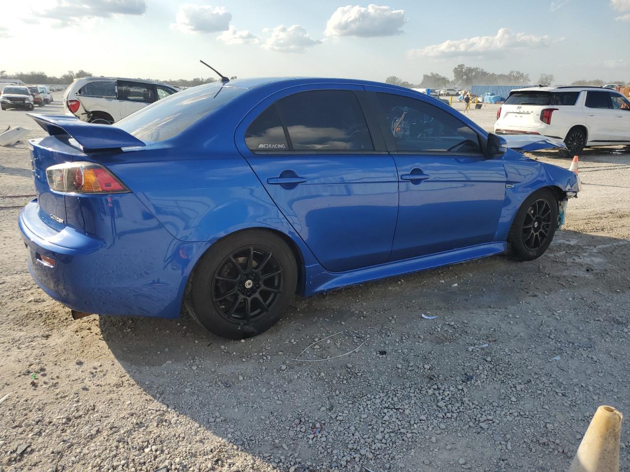 2015 Mitsubishi Lancer VIN JA32U2FU5FU004807 Copart auction photo, front end damage thumbnail 3