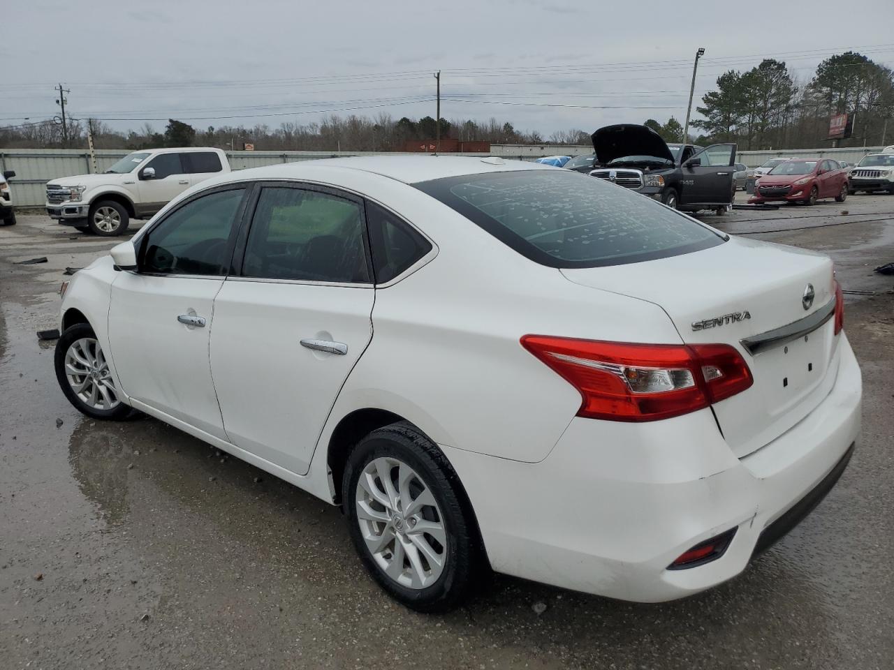 2019 Nissan Sentra VIN 3N1AB7AP5KY317464 Copart auction photo, vandalism / side damage thumbnail 2