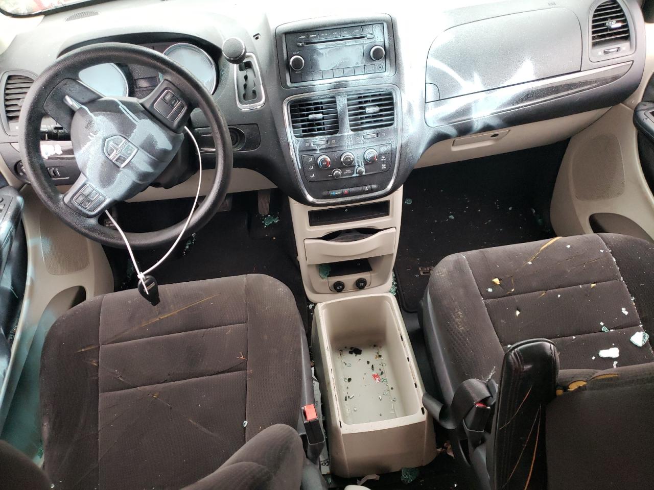 2013 Dodge Caravan VIN 2C4RDGCG8DR502859 Copart auction photo, vandalism damage thumbnail 8