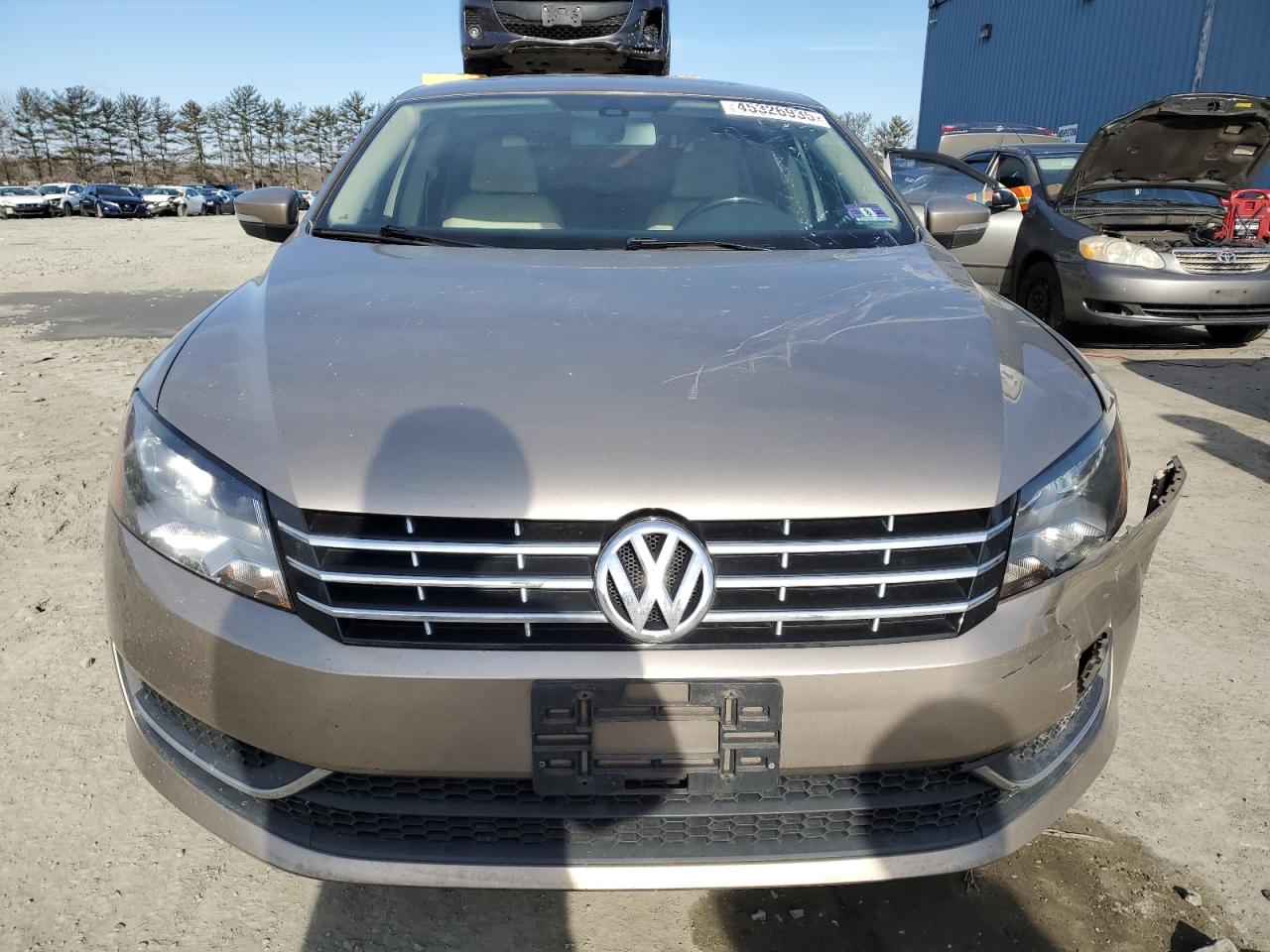 2015 Volkswagen Passat VIN 1VWBV7A39FC038729 Copart auction photo, rear end / side damage thumbnail 5