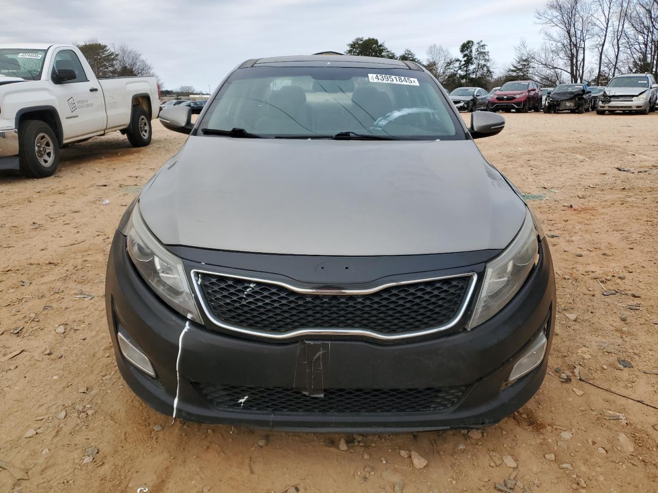 2015 KIA Optima VIN 5XXGN4A75FG452732 Copart auction photo, rear end / front end damage thumbnail 5
