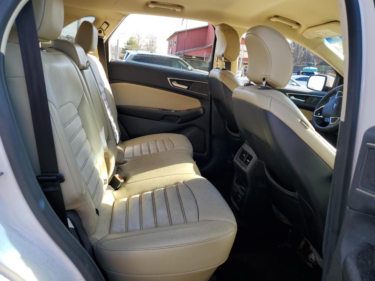2015 Ford Edge VIN 2FMTK4J93FBB51736 Copart auction photo, rear end / side damage thumbnail 11