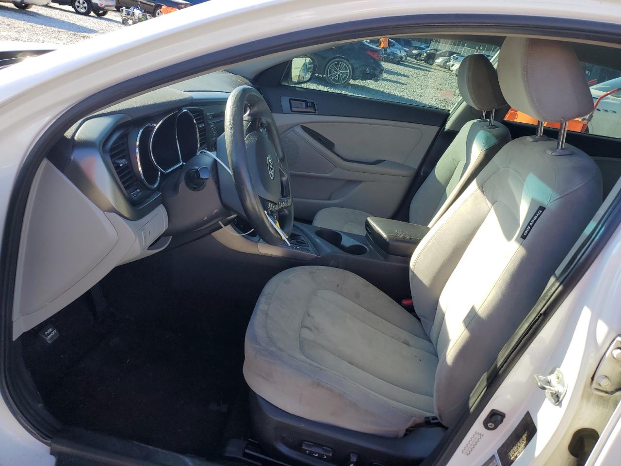 2011 KIA Optima VIN KNAGM4A74B5084560 Copart auction photo, front end / minor dent/scratches damage thumbnail 7