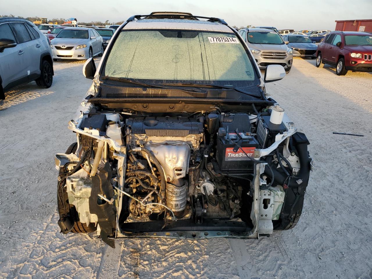 2011 Toyota RAV 4 VIN 2T3YF4DV4BW089455 Copart auction photo, water/flood damage thumbnail 5
