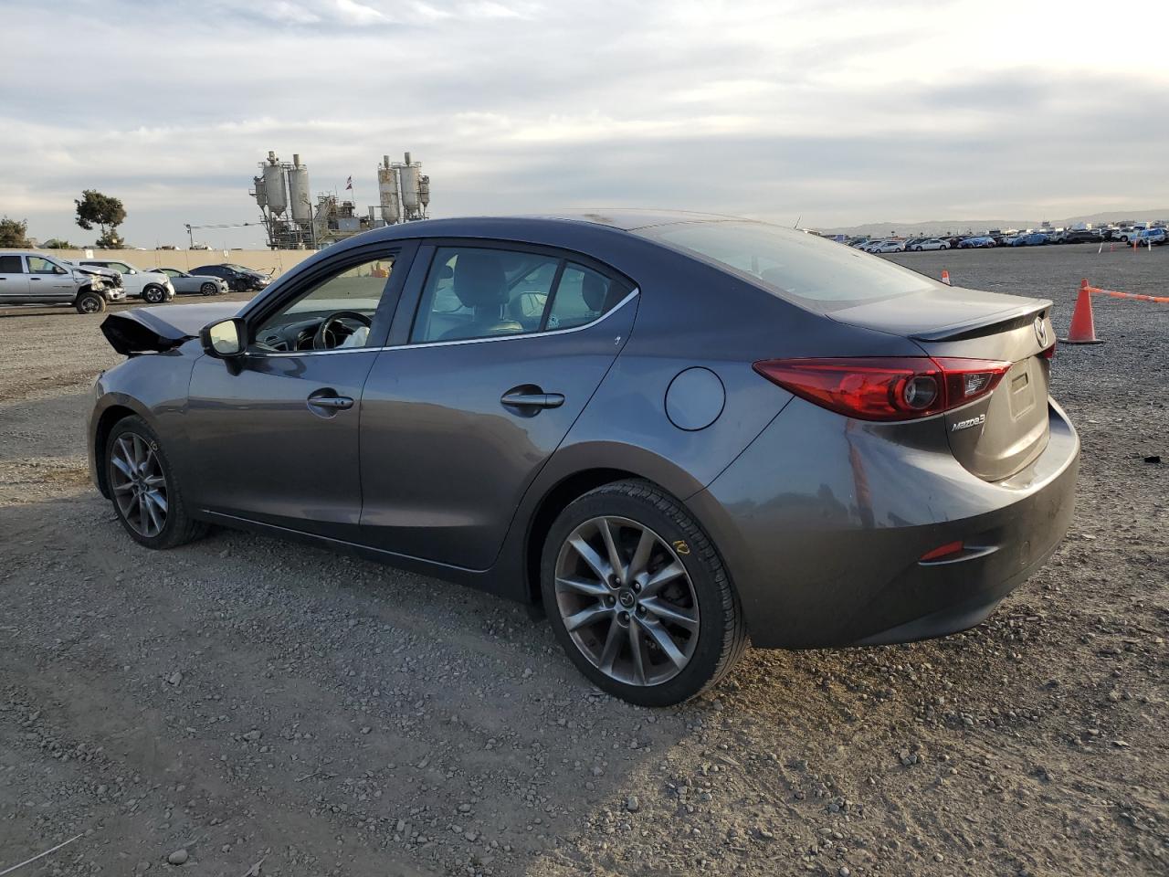 2018 Mazda 3 VIN 3MZBN1V30JM246156 Copart auction photo, front end damage thumbnail 2