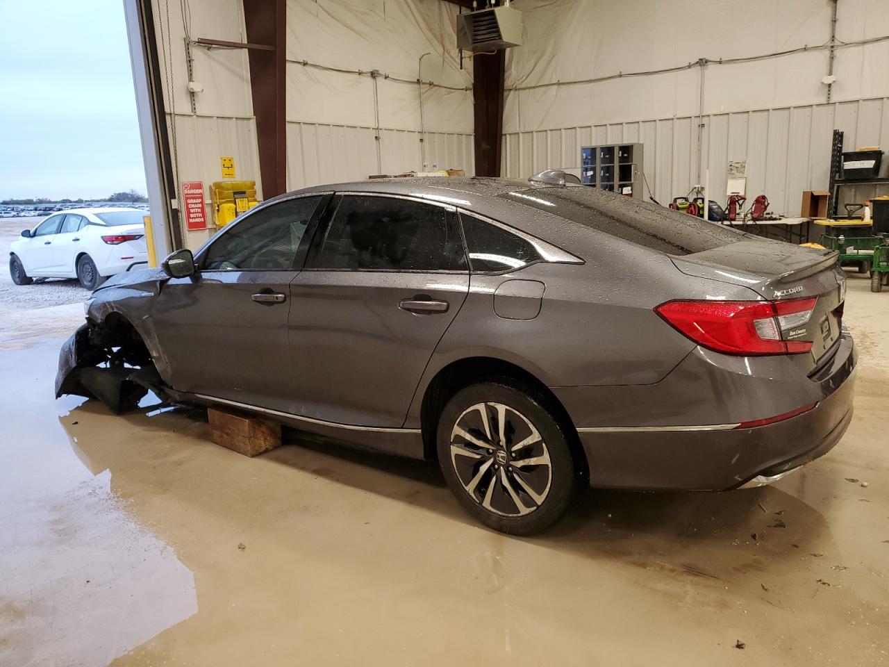 2020 Honda Accord VIN 1HGCV3F45LA013773 Copart auction photo, front end / undercarriage damage thumbnail 2
