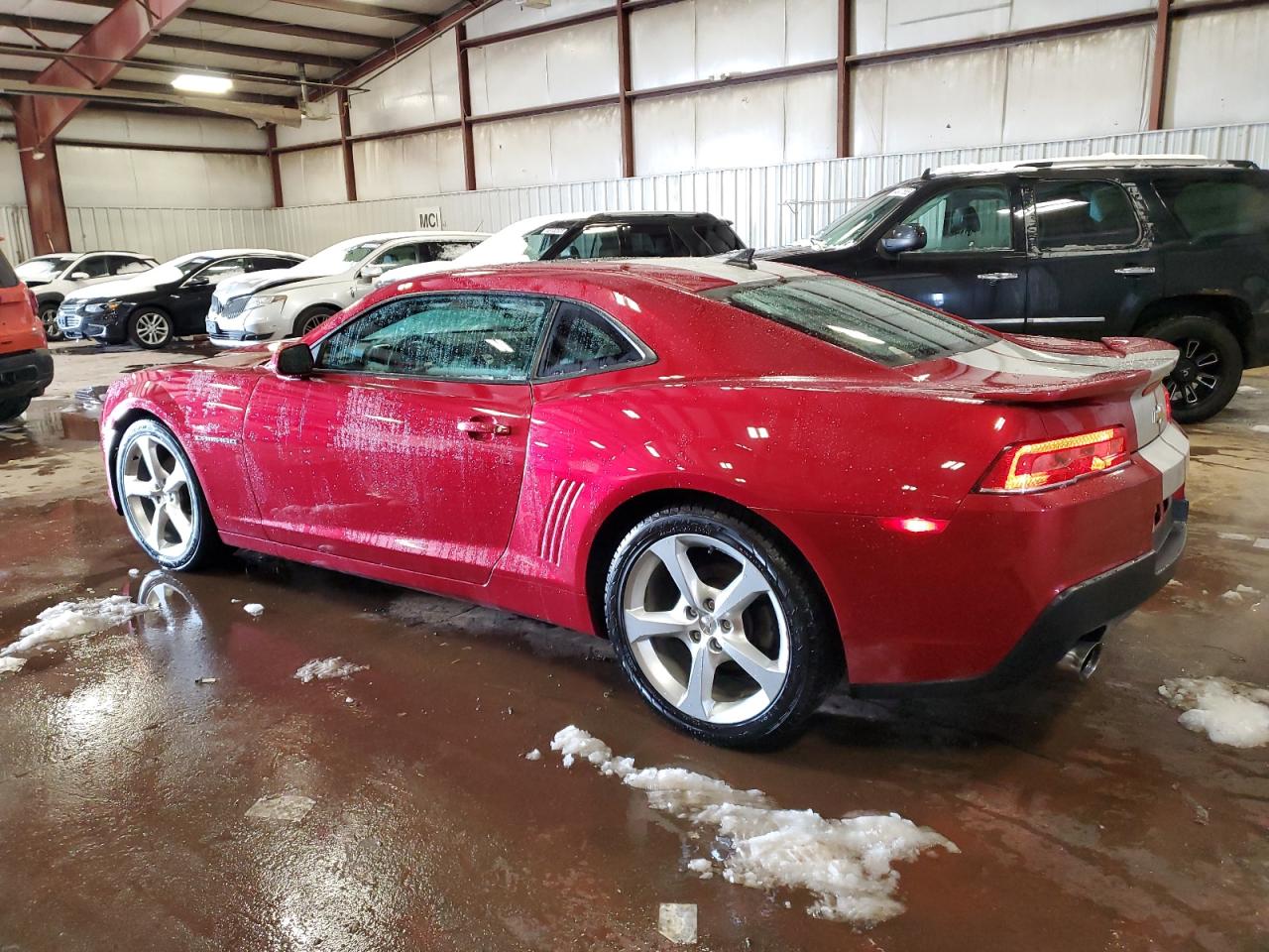 2015 Chevrolet Camaro VIN 2G1FE1E31F9113662 Copart auction photo, front end damage thumbnail 2
