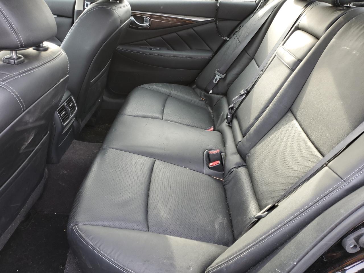 2017 Infiniti Q50 VIN JN1EV7AR9HM836264 Copart auction photo, burn / rear end damage thumbnail 10