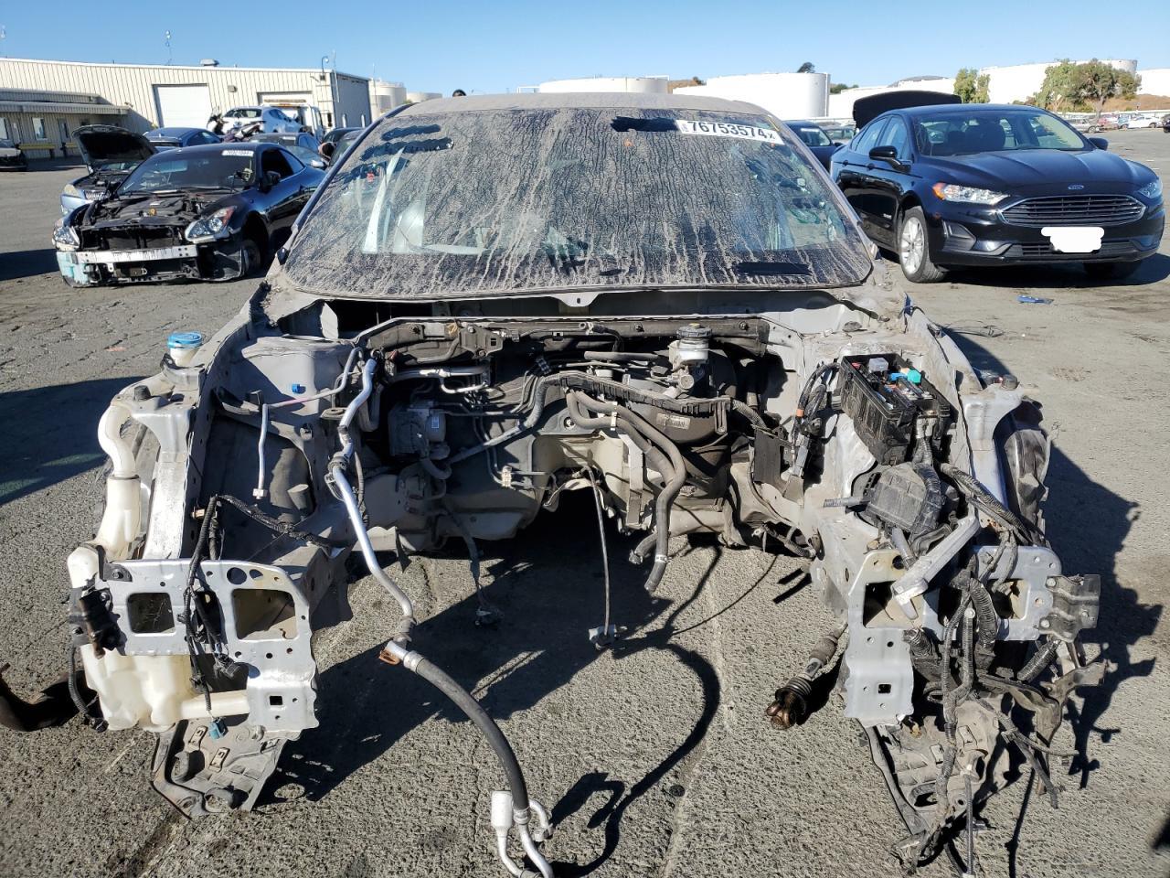 2017 Honda Civic VIN 2HGFC2F64HH527072 Copart auction photo, stripped / all over damage thumbnail 5