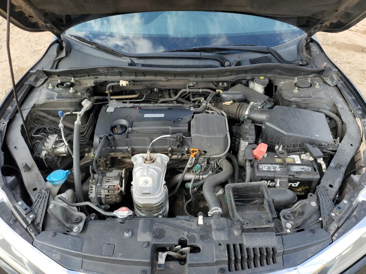2016 Honda Accord VIN 1HGCR2F39GA071526 Copart auction photo, side / rear end damage thumbnail 11
