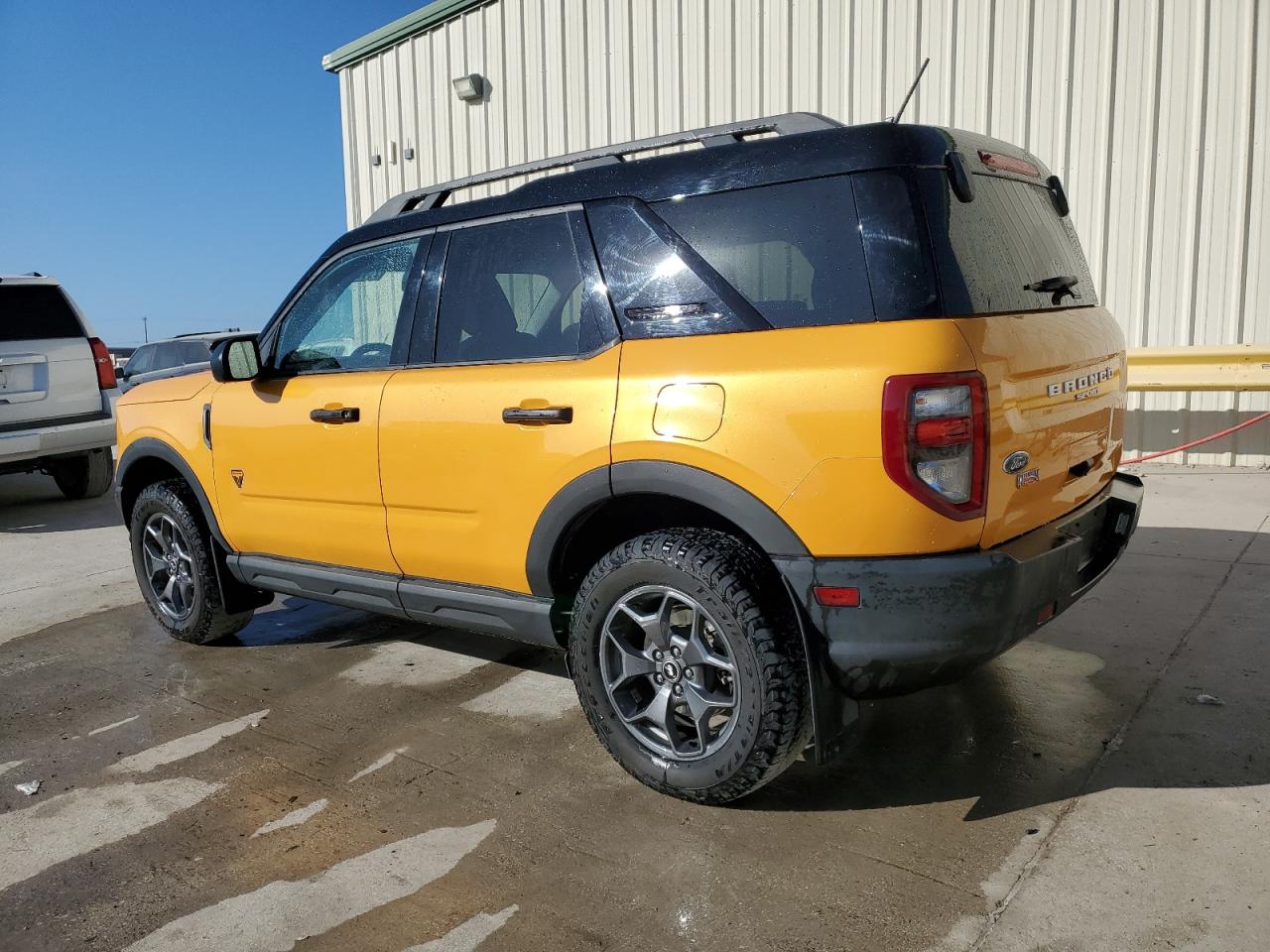 2021 Ford Bronco VIN 3FMCR9D9XMRA65150 Copart auction photo, rear end / minor dent/scratches damage thumbnail 2