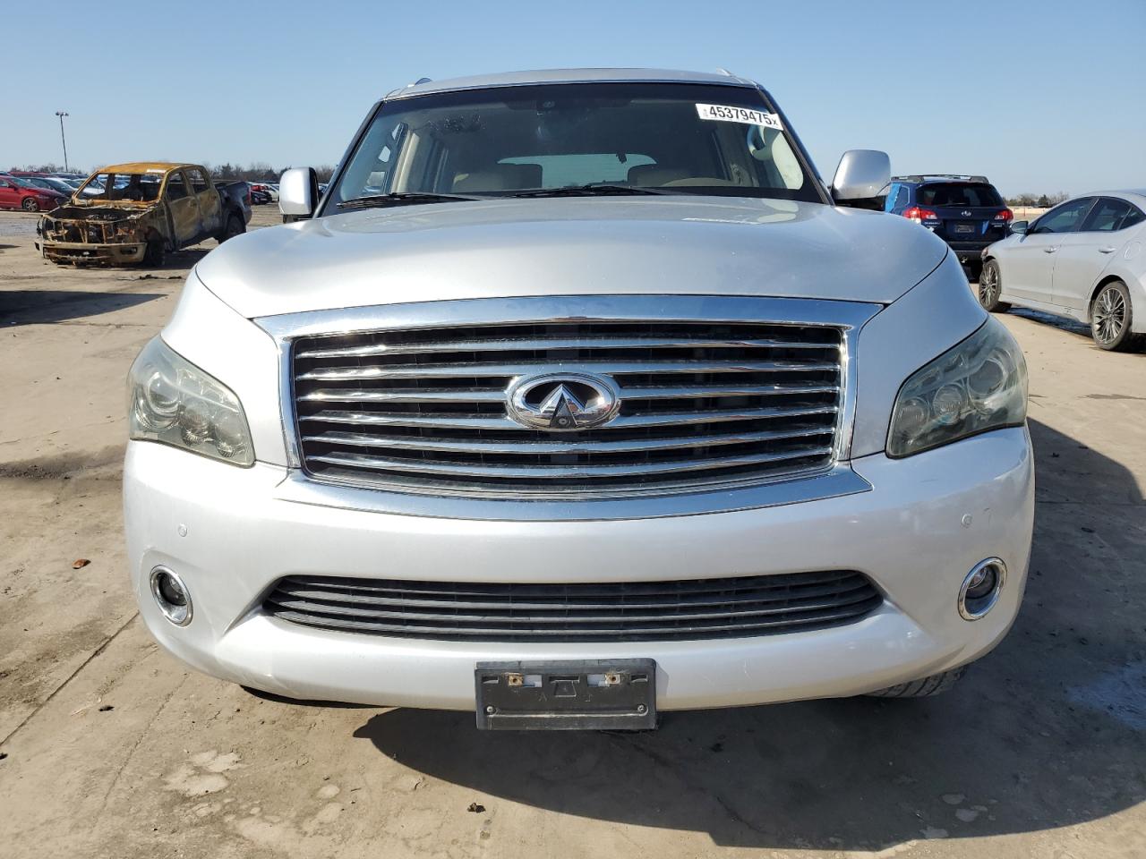 2012 Infiniti QX56 VIN JN8AZ2NF0C9517130 Copart auction photo, rear end damage thumbnail 5